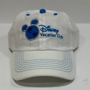 Disney White and Blue Vacation Club Member Hat